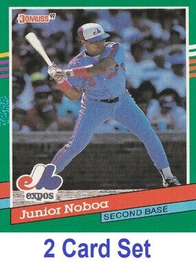 Junior Noboa Baseball Card Collection